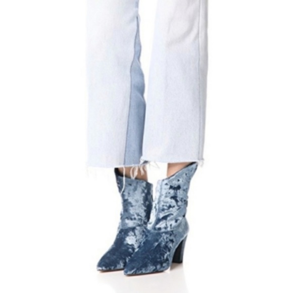 Free People Shoes - BRAND NEW Free People Moonlight velvet bootie